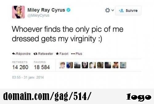 Is Miley a whore ?