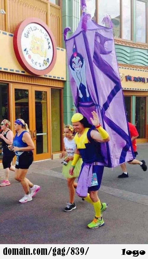 Best costume at Disneyland half marathon