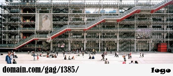 Trung tâm Pompidou / Renzo Piano & Richard Rogers